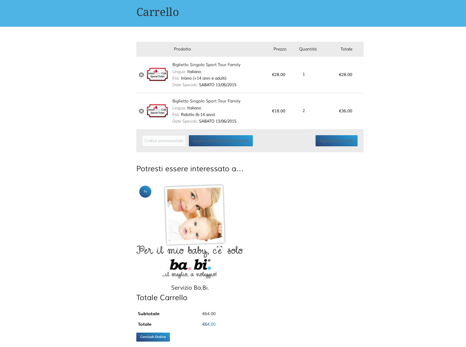 carrello InnovActionCult Geofelix
