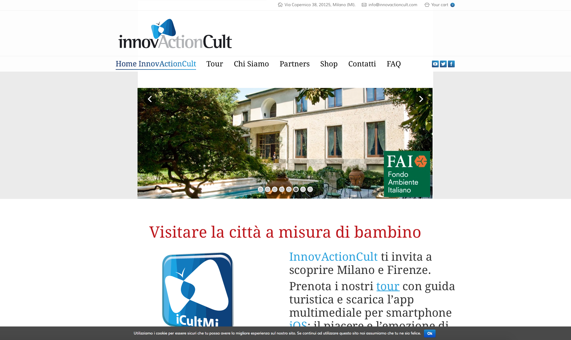 sito web innovactioncult home InnovActionCult Geofelix