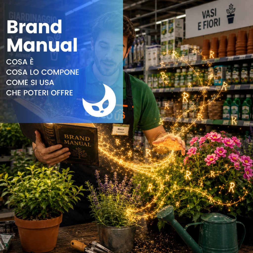 cosa è il brand manual e come si usa copertina